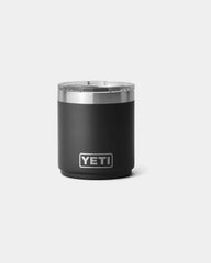Kubek termiczny ze stali nierdzewnej 295 ml Yeti Rambler Lowball z nadrukiem - Czarny