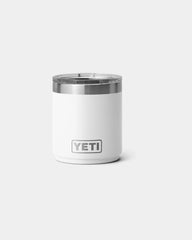 Kubek termiczny ze stali nierdzewnej 295 ml Yeti Rambler Lowball z nadrukiem - Biały