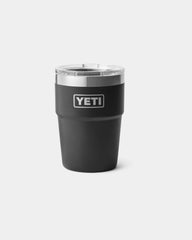 Kubek termiczny ze stali nierdzewnej 473 ml Yeti Rambler z nadrukiem - Czarny