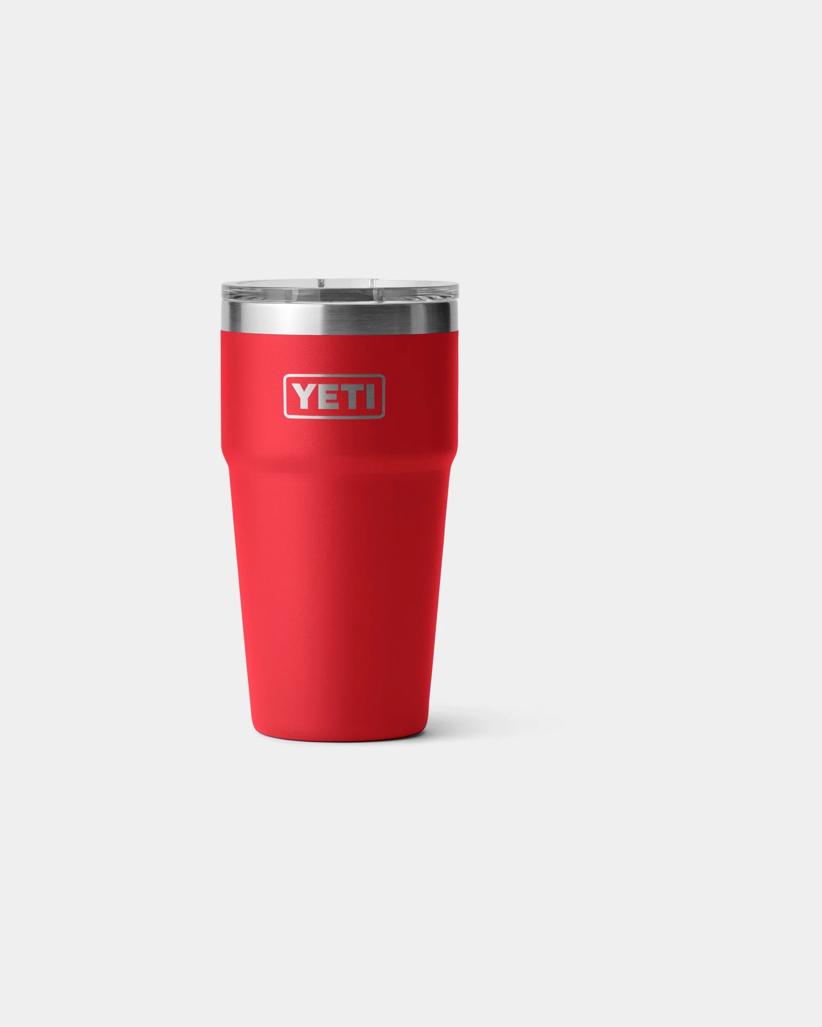 Kubek termiczny ze stali nierdzewnej Yeti Rambler 591 ml z nadrukiem - Czerwony ratunkowy