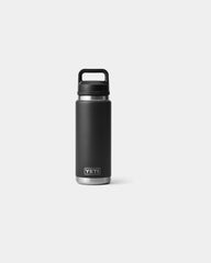 Butelka termiczna ze stali nierdzewnej Yeti Rambler 769 ml z nadrukiem - Czarny