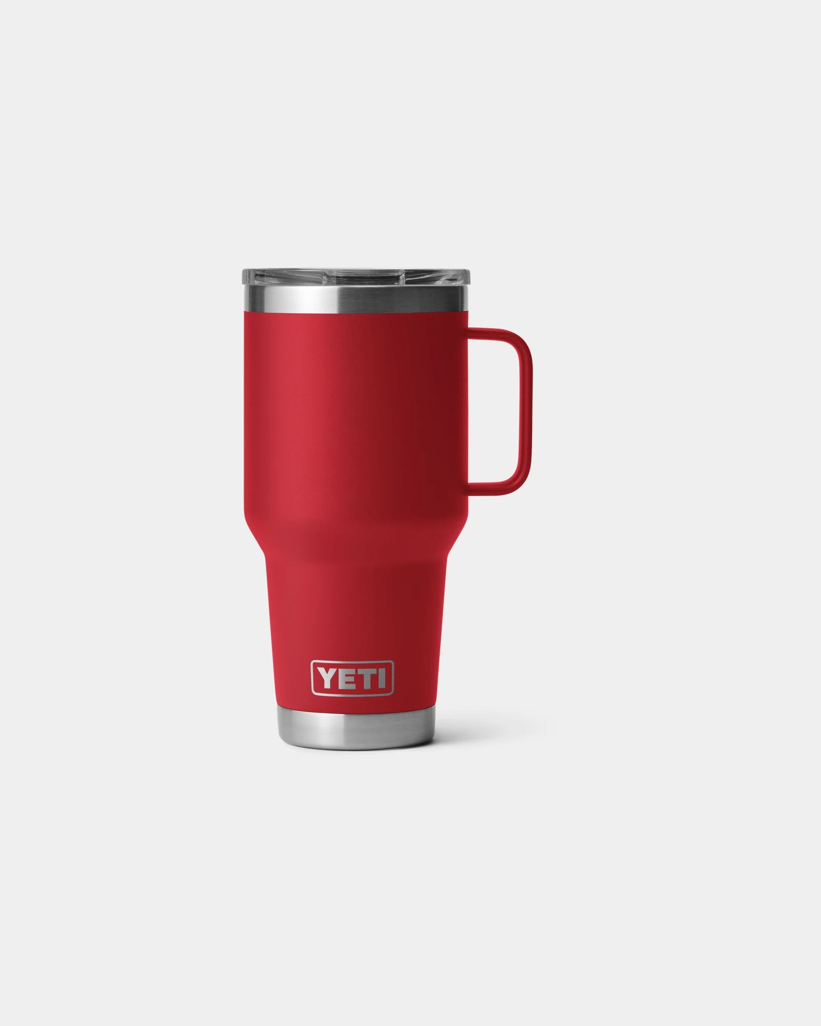 Kubek termiczny ze stali nierdzewnej Yeti Rambler 887 ml z nadrukiem - Czerwony ratunkowy