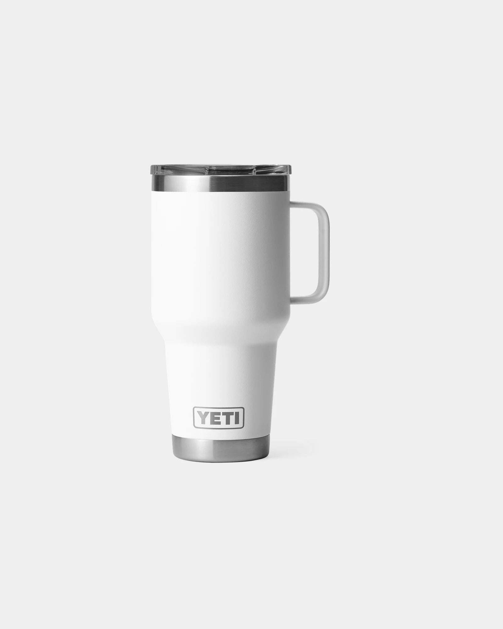 Kubek termiczny ze stali nierdzewnej Yeti Rambler 887 ml z nadrukiem - Biały