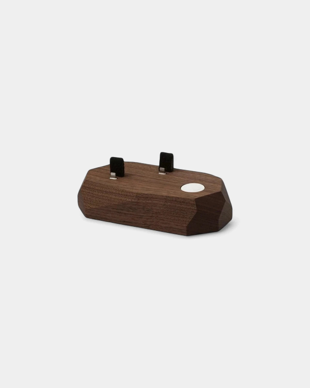 Chargeur à induction en bois 3 en 1 à personnaliser - 2