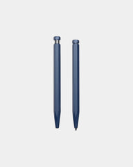Stylo bille aluminium hexagonal à personnaliser - Blue