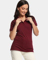 Damska koszulka polo Made in France z logo - 8