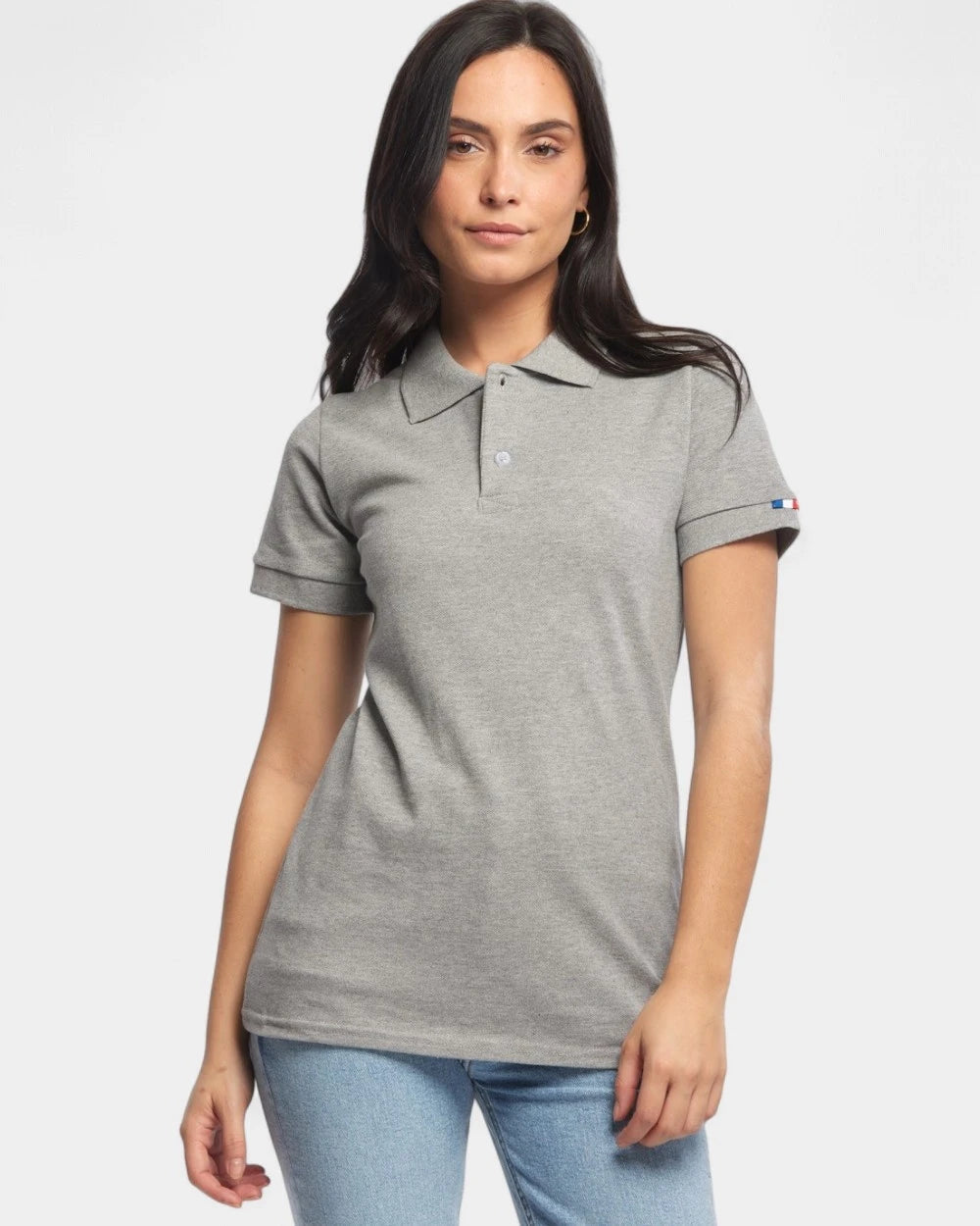 Damska koszulka polo Made in France z logo - 13