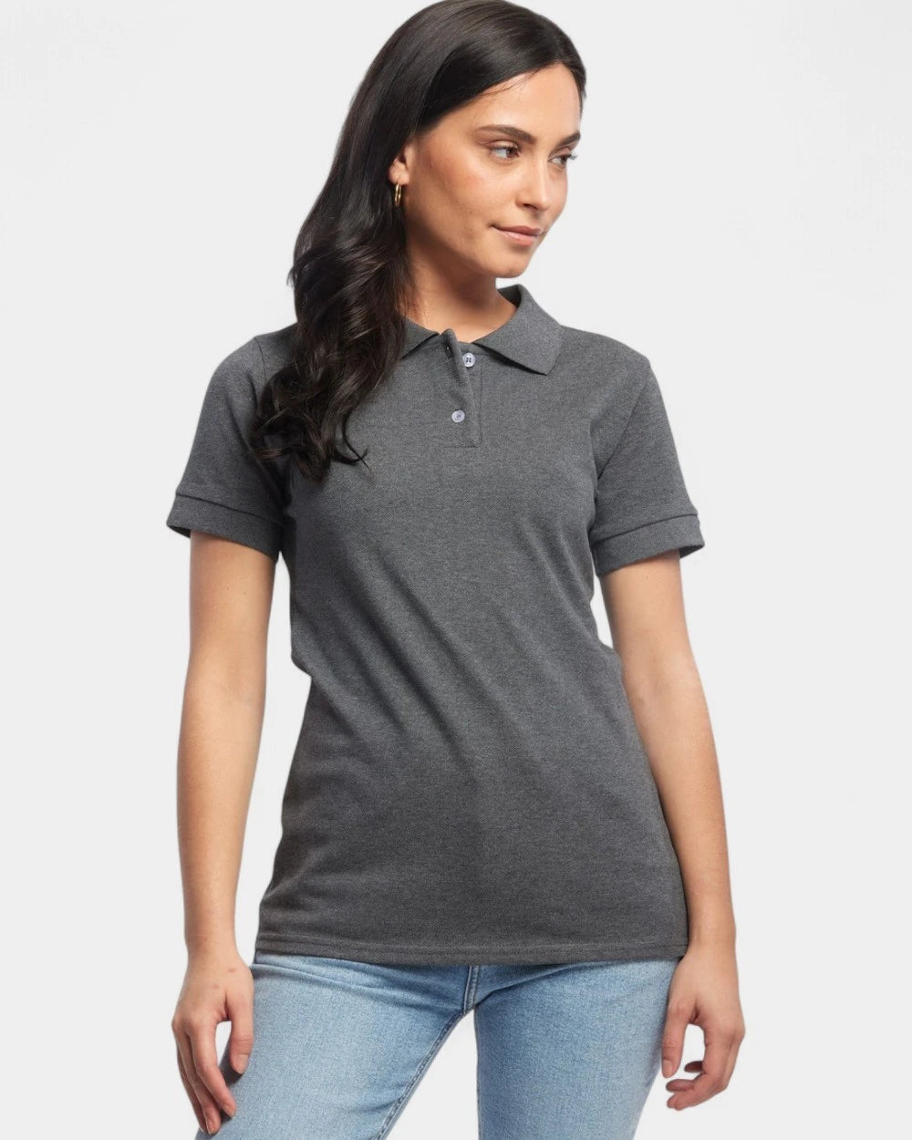 Damska koszulka polo Made in France z logo - 15