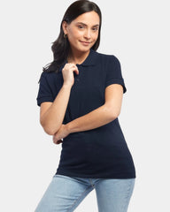 Damska koszulka polo Made in France z logo - 17
