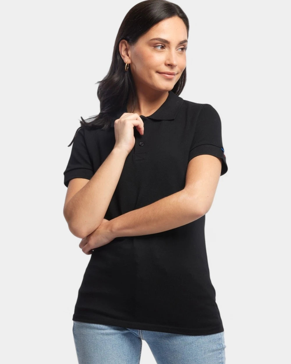 Damska koszulka polo Made in France z logo - 21