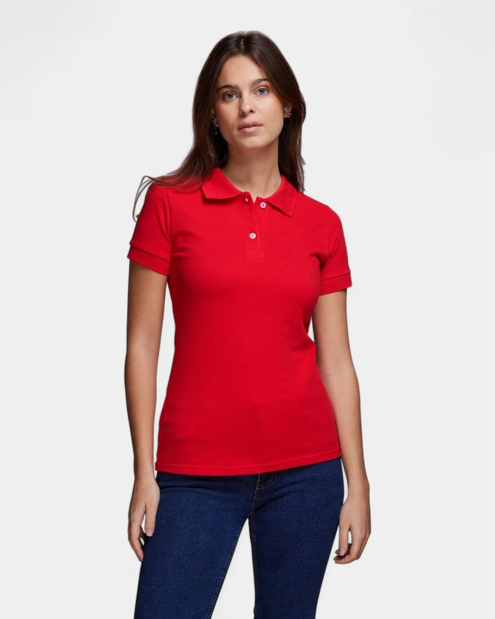 Damska koszulka polo Made in France z logo - 26