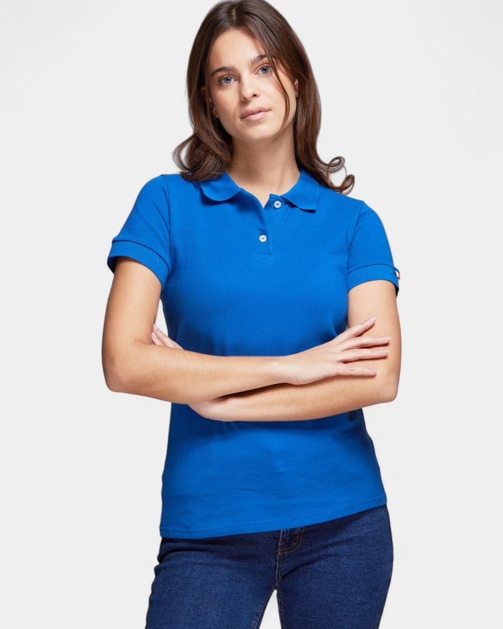 Damska koszulka polo Made in France z logo - 27