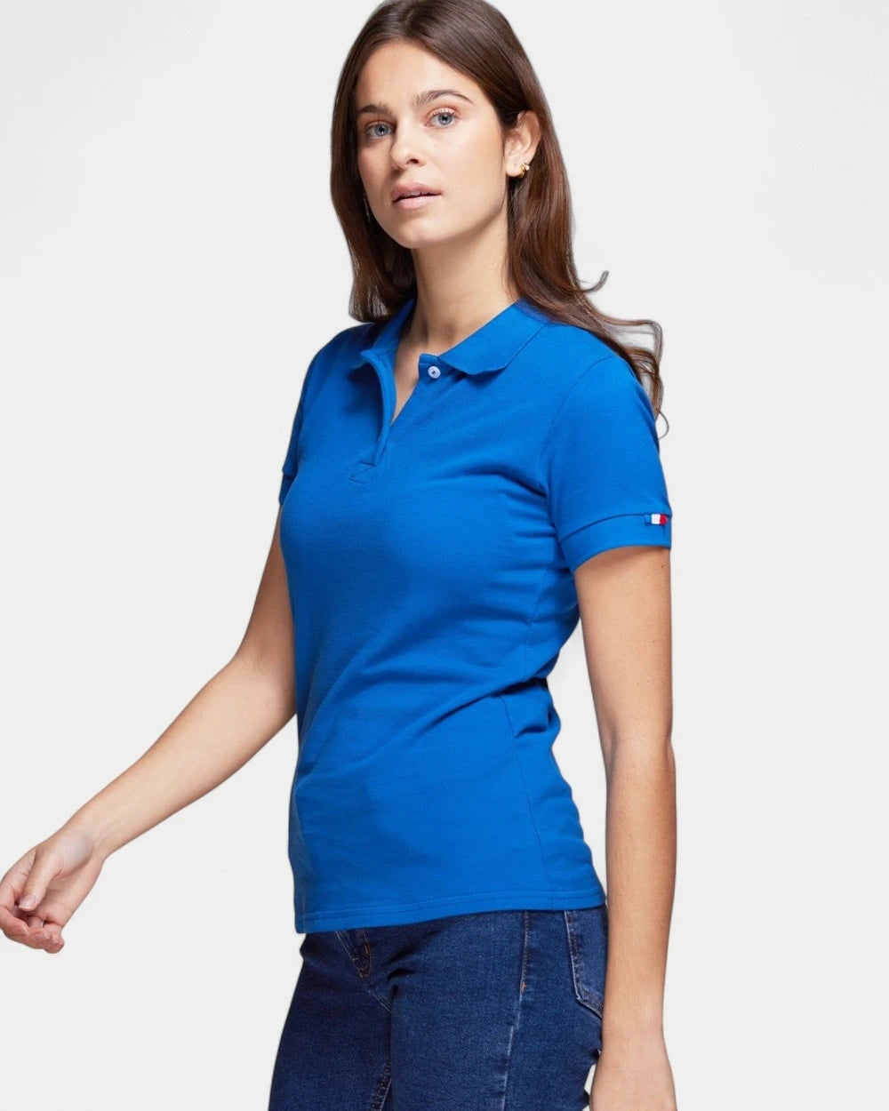 Damska koszulka polo Made in France z logo - 28