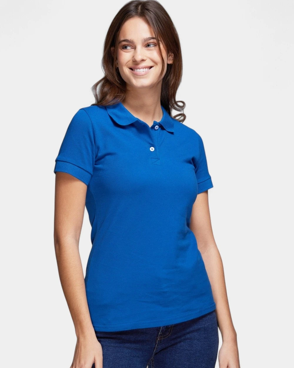 Damska koszulka polo Made in France z logo - 29