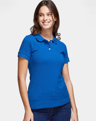 Damska koszulka polo Made in France z logo - 29