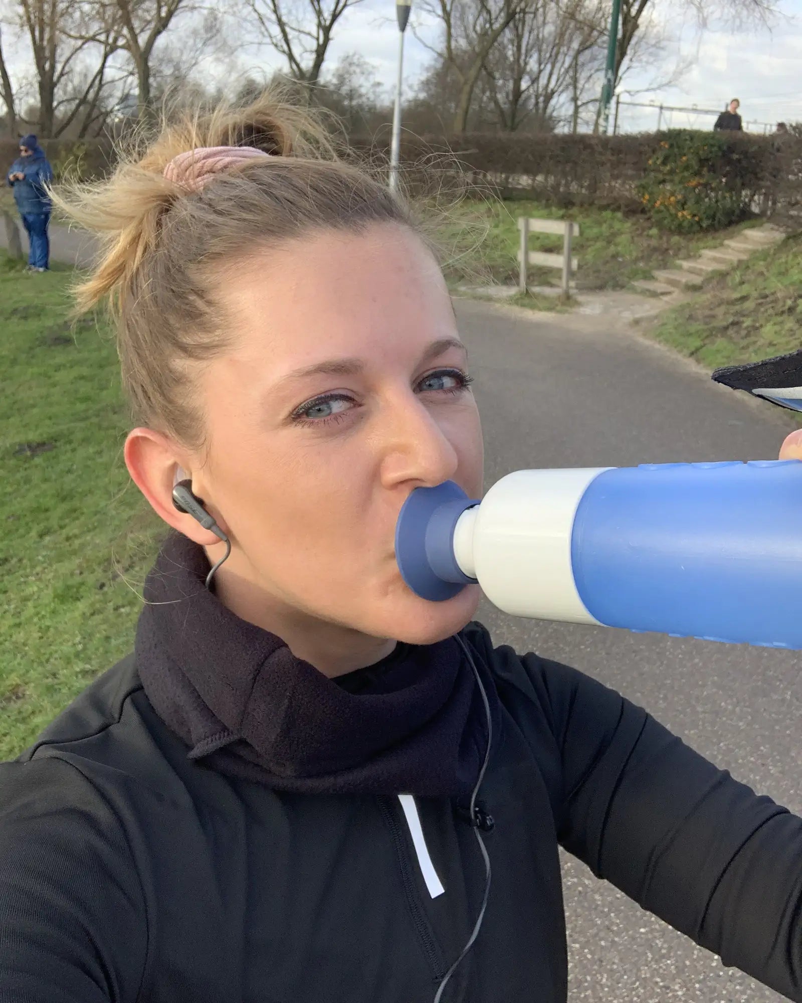 Nakrętka sportowa Dopper Sport Cap z polipropylenu z nadrukiem - 8