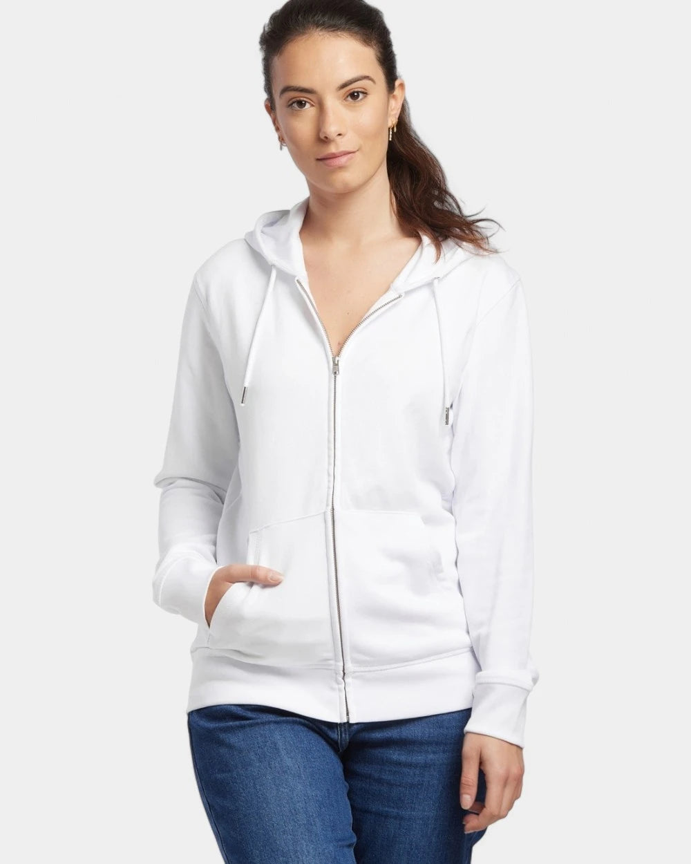 Hoodie zippé unisexe Made in France à personnaliser - 4