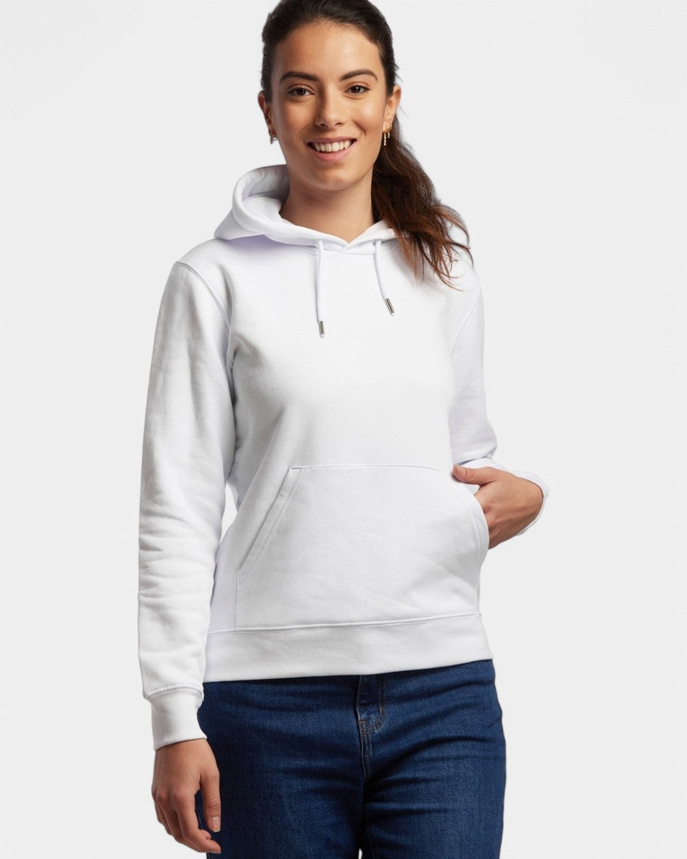 Bluza unisex z kapturem Made in France z logo - 3
