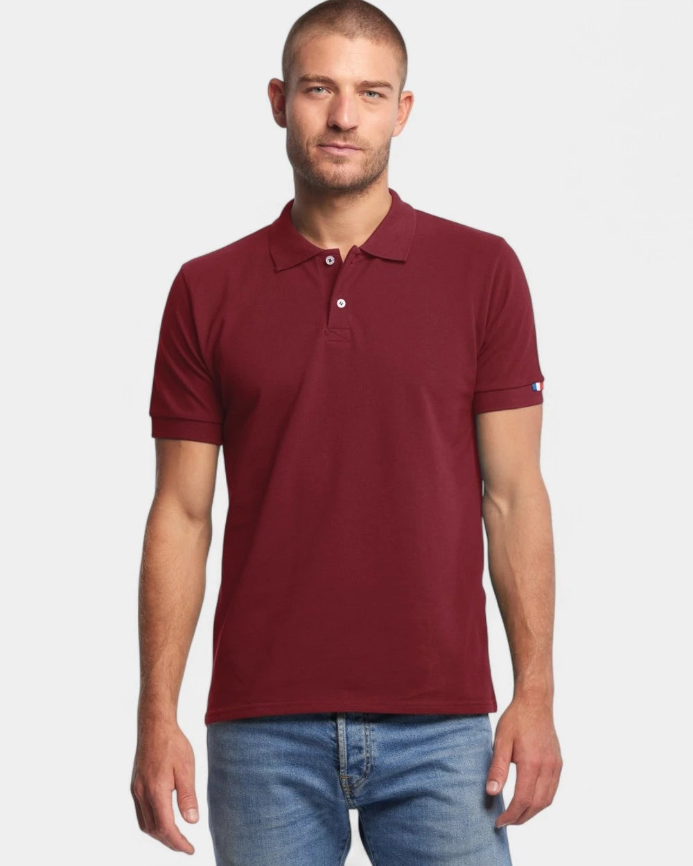 Męska koszulka polo Made in France z logo - 9