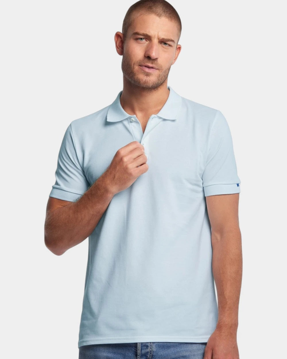 Męska koszulka polo Made in France z logo - 10