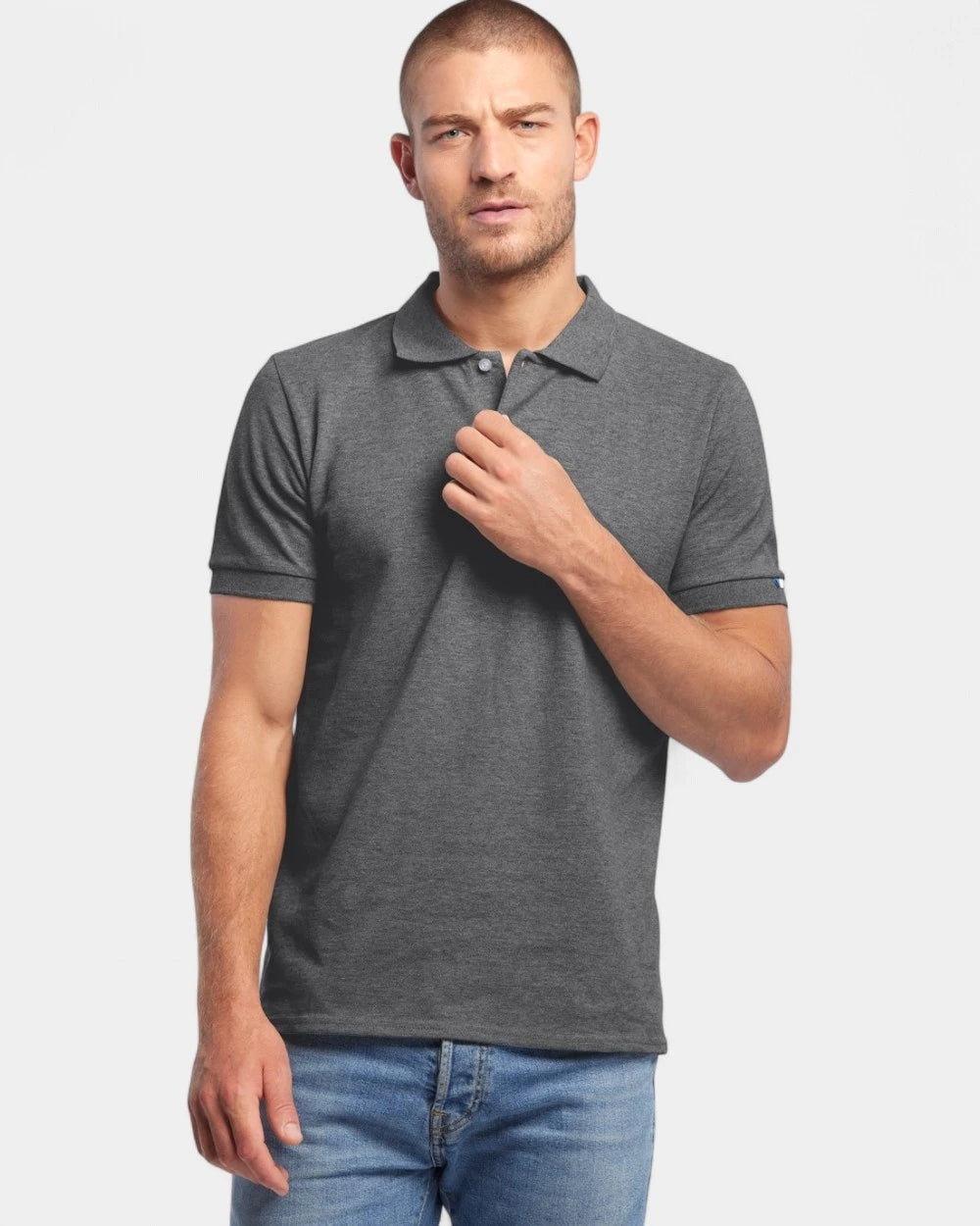 Męska koszulka polo Made in France z logo - 16