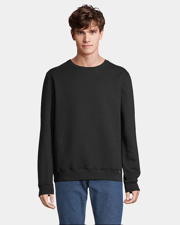 Bluza z okrągłym dekoltem made in France z logo - 2