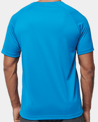 Męski sportowy T-shirt w 100% z recyklingu z nadrukiem - 2