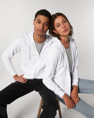 Rozpinana bluza unisex z bawełny organicznej z personalizacją