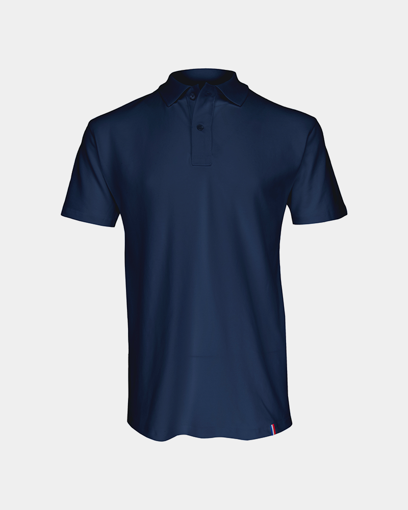 Granatowa koszulka polo