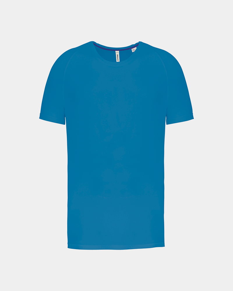 Męski sportowy T-shirt w 100% z recyklingu z nadrukiem - 3