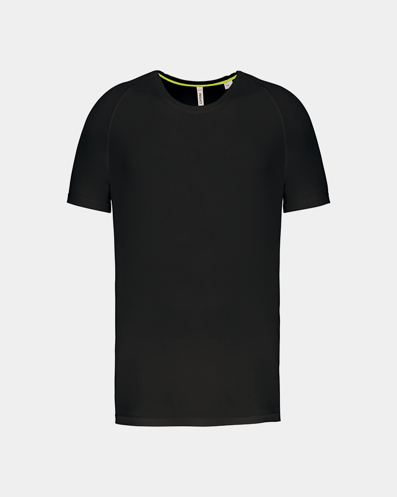 Męski sportowy T-shirt w 100% z recyklingu z nadrukiem - 4