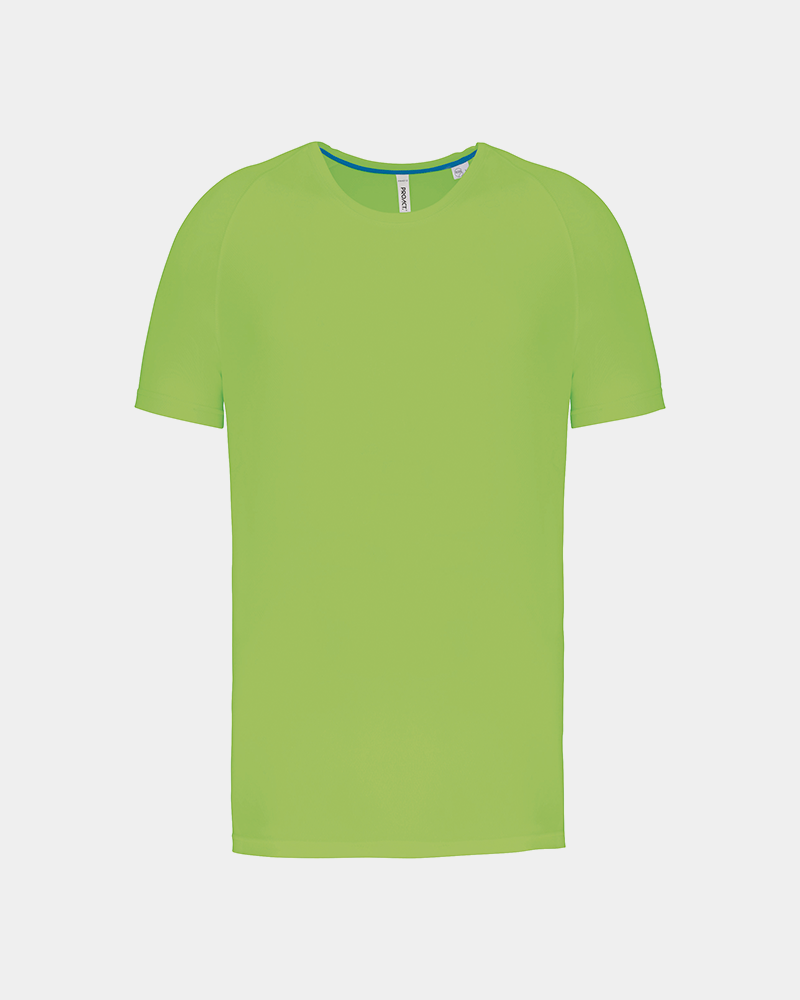 Męski sportowy T-shirt w 100% z recyklingu z nadrukiem - 5