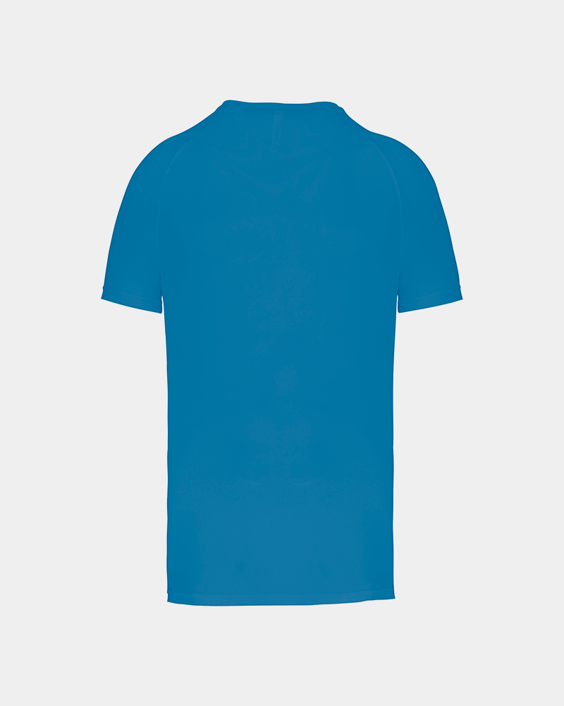 Męski sportowy T-shirt w 100% z recyklingu z nadrukiem - 13