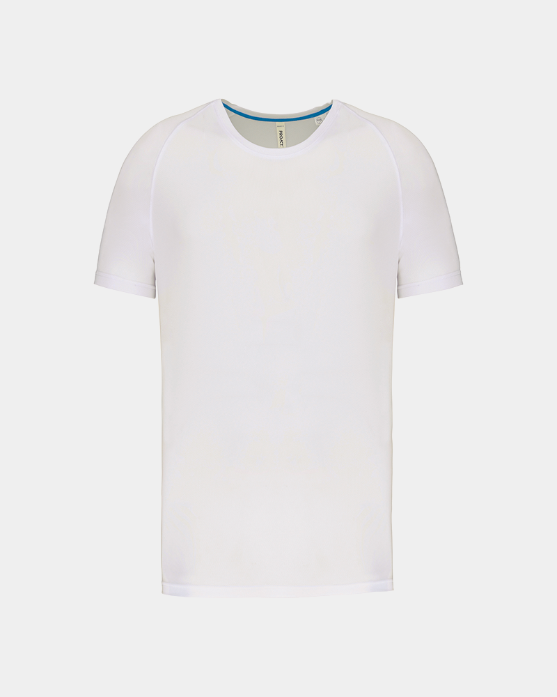 Męski sportowy T-shirt w 100% z recyklingu z nadrukiem - 6