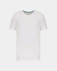 Męski sportowy T-shirt w 100% z recyklingu z nadrukiem - 6