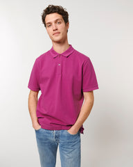 Koszulka polo unisex z bawełny organicznej z logo - 21