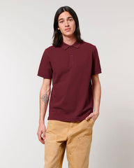 Koszulka polo unisex z bawełny organicznej z logo - 5