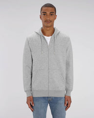 Rozpinana bluza unisex z bawełny organicznej z personalizacją - 8