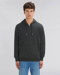 Rozpinana bluza unisex z bawełny organicznej z personalizacją - 9