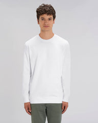 Bluza premium unisex z okrągłym dekoltem z bawełny organicznej do personalizacji - 2