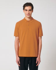 Koszulka polo unisex z bawełny organicznej z logo - 23