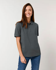 Koszulka polo unisex z bawełny organicznej z logo - 16