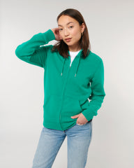 Rozpinana bluza unisex z bawełny organicznej z personalizacją - 17