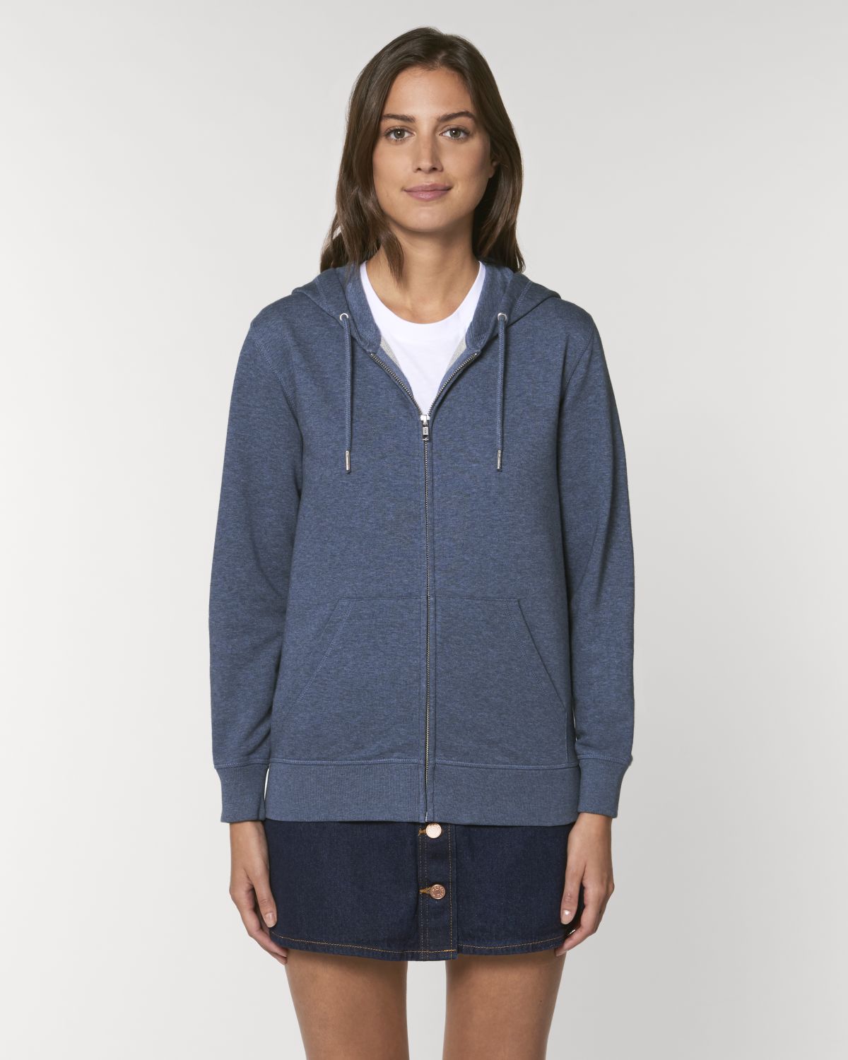 Rozpinana bluza unisex z bawełny organicznej z personalizacją - 10